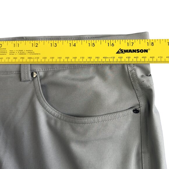Greg Norman Golf Pants Academia Stretch Chino 34×30 Made in Jordan - Picture 14 of 14